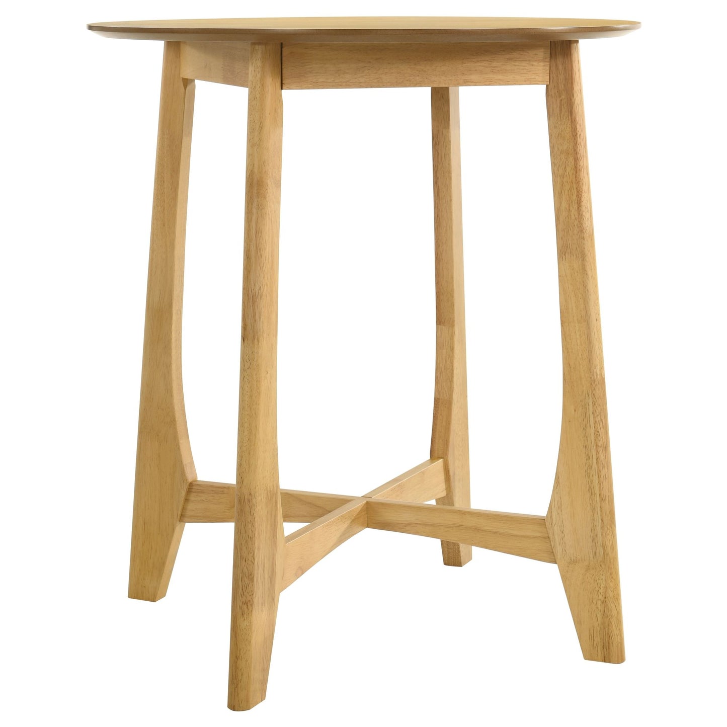Vera - 31.5" Wood Top Pub Table - Natural