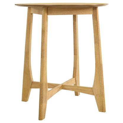Vera - 31.5" Wood Top Pub Table - Natural