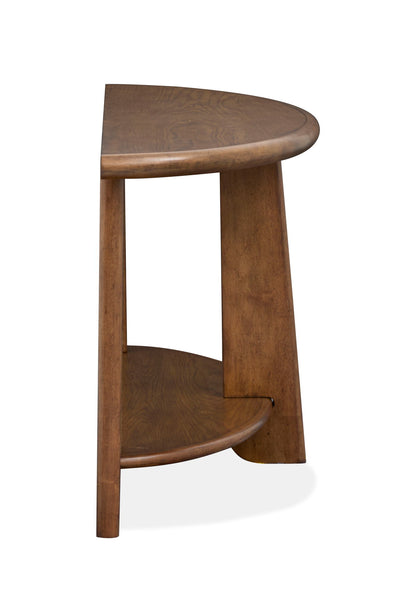 Tanner - Demilune Sofa Table - Tawny Brown