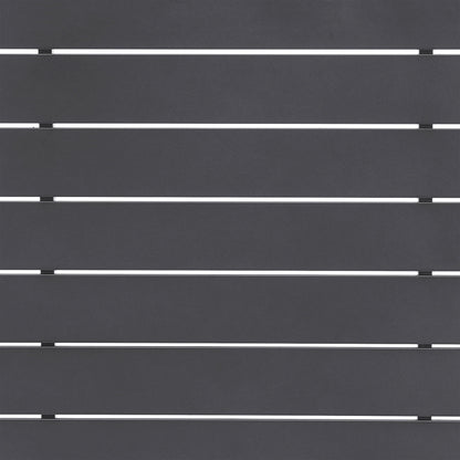 Menorca - Outdoor Patio Bar Height Dining Table In Aluminum