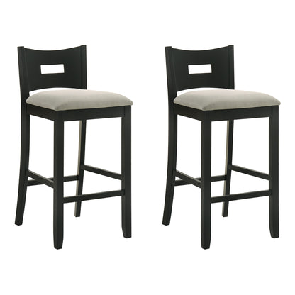 Ren - 26" Counter Height Rubberwood Barstool