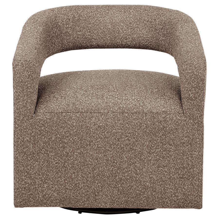 Westhill - Boucle Upholstered Swivel Accent Chair