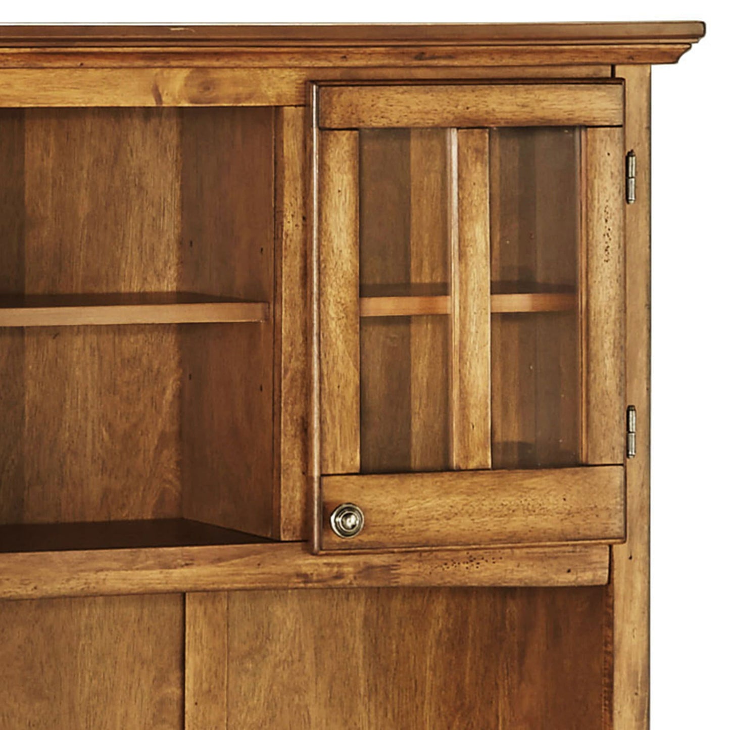 Buffet Of Buffets - Buffet With Hutch Cottage Oak Wood Top