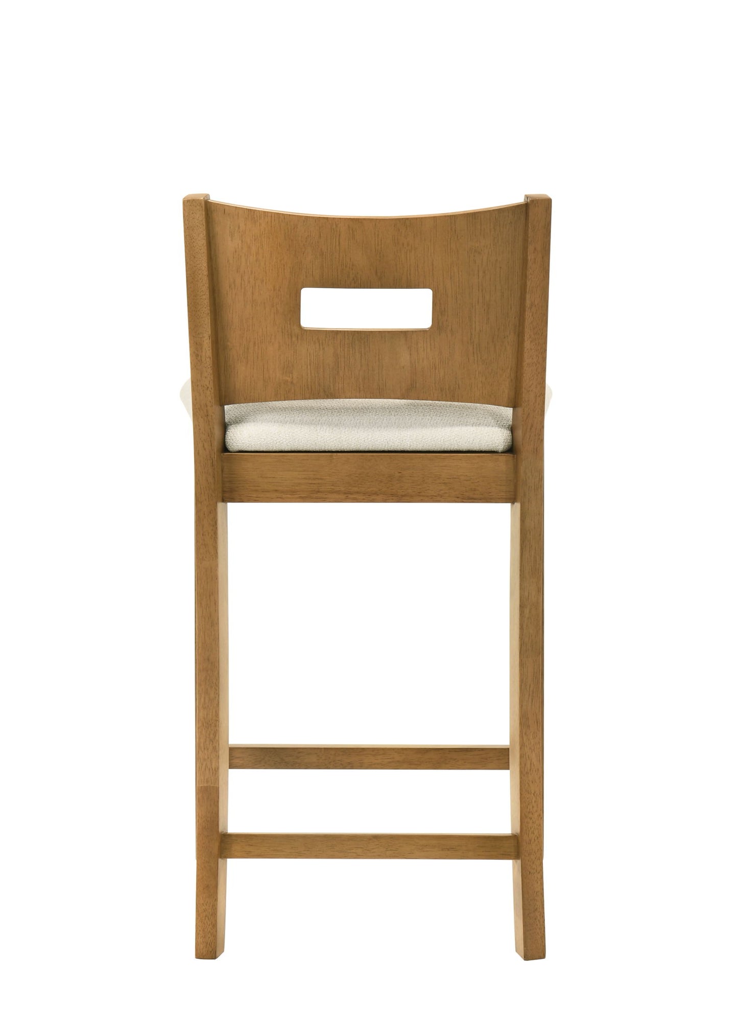 Ren - 30" Bar Height Rubberwood Barstool