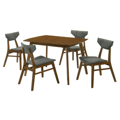Amaris - Rectangular Dining Set With Upholstered Chairs