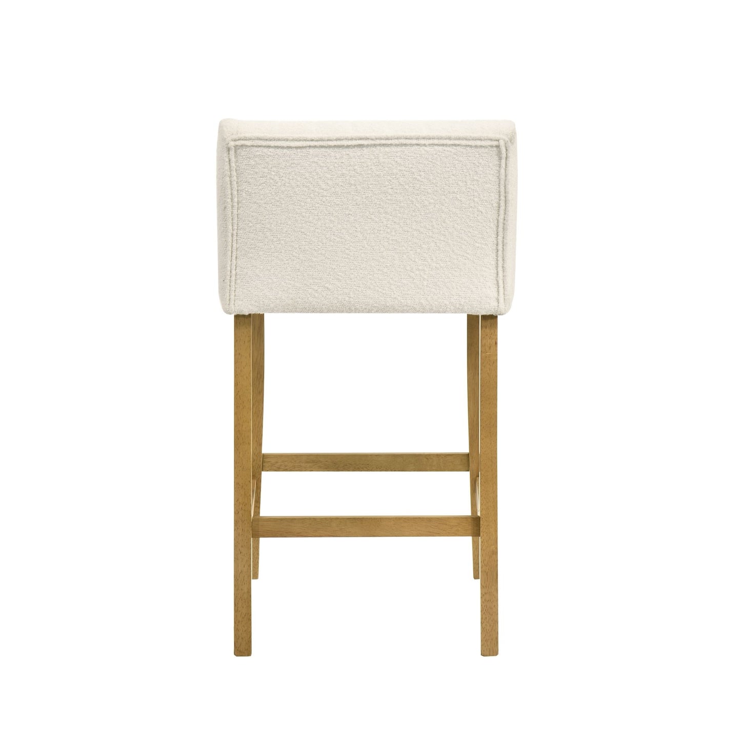 Fauna - Modern Transitional Wood Counter Height Kitchen Bar Stool