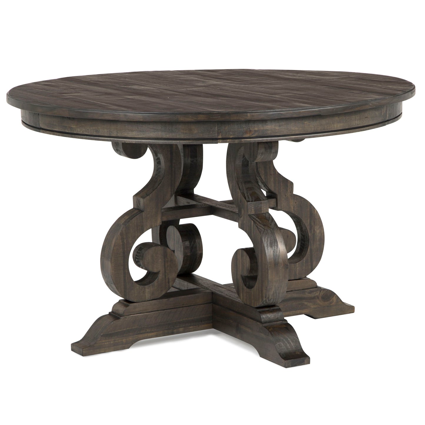 Bellamy - 48" Round Dining Table - Peppercorn