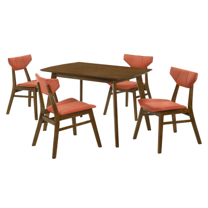 Amaris - Rectangular Dining Set With Upholstered Chairs