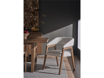 Modern - Barrel Back Dining Chair - White