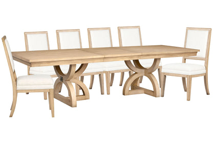 Coventry - Extendable Trestle Dining Table Set