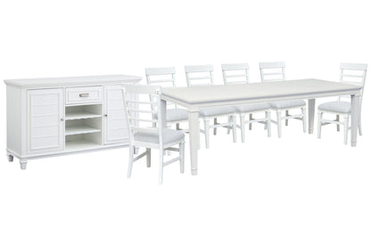 Charleston - Extendable Rectangular Dining Table Set