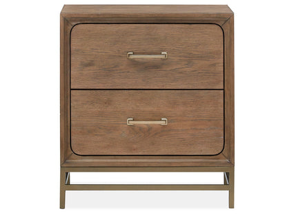 Lindon - Drawer Nightstand - Belgian Wheat