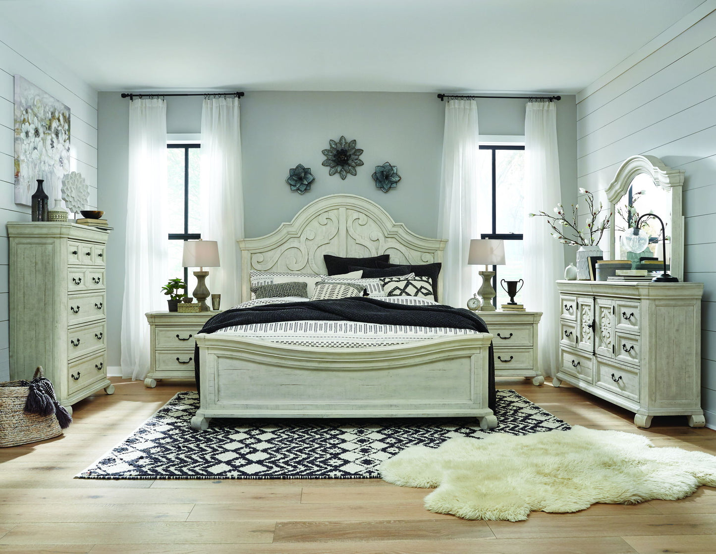 Bronwyn - Shaped Panel Bed