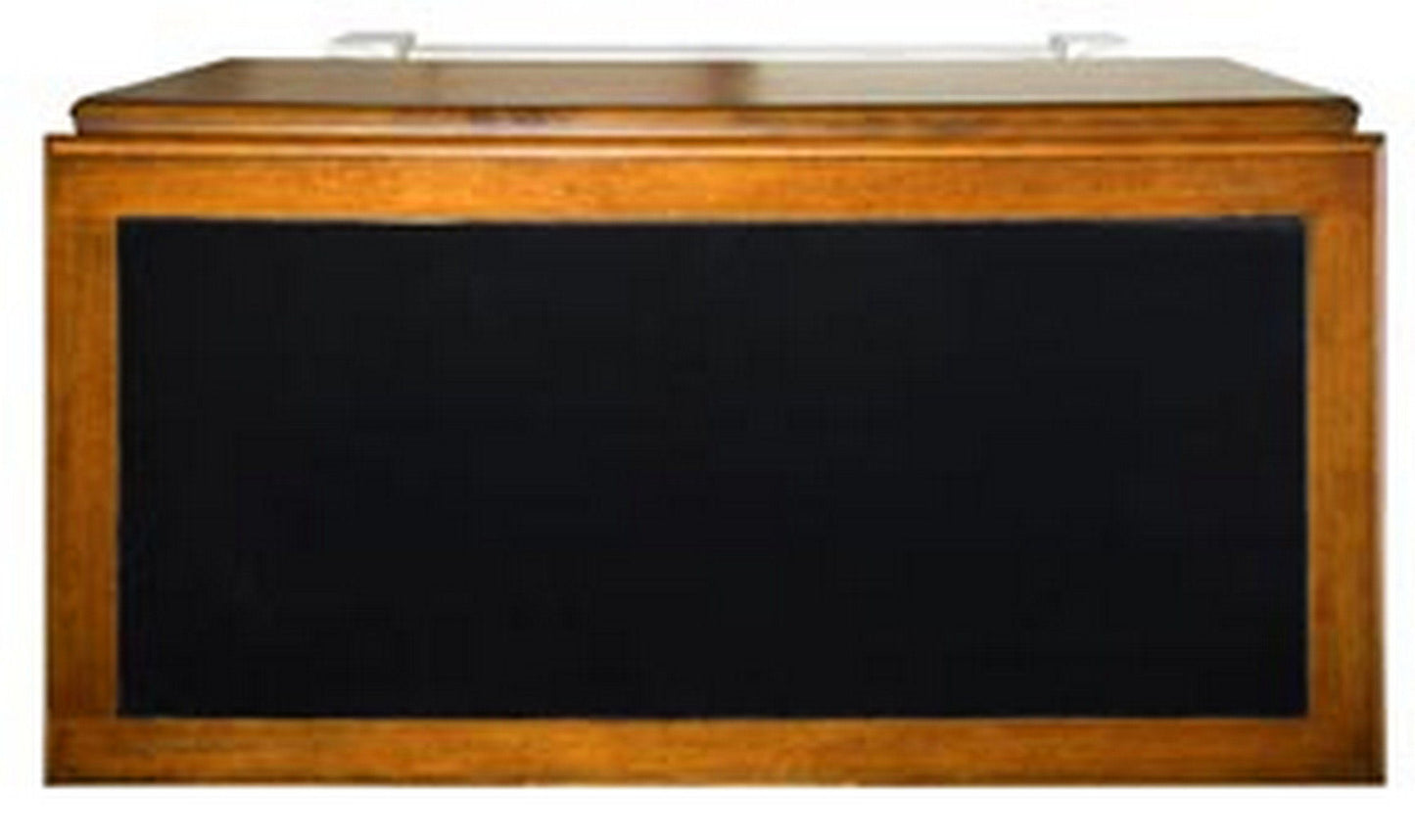 Create-A-Cart - 4 Doors Kitchen Cart With Oak Wood Top