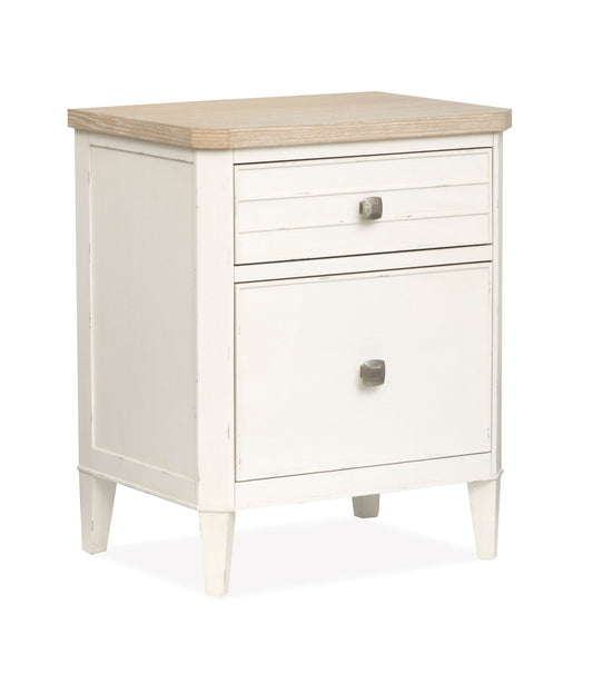 Echo Isles - Telephone Table - Sea Pearl And Driftwood