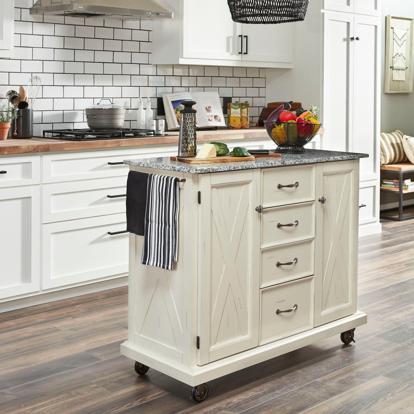 Bay Lodge - 35.5" Kitchen Cart