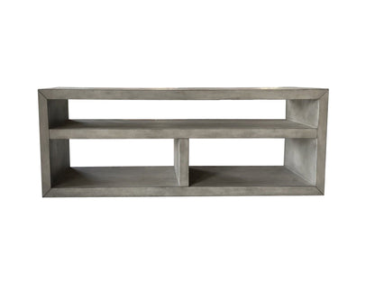 Currant - Media Table - Oak