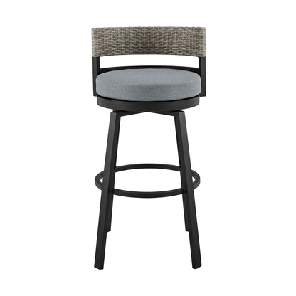 Encinitas - Outdoor Patio Counter Height Swivel Bar Stool Set
