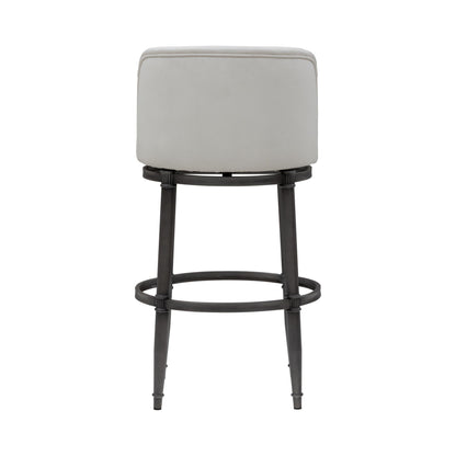 Eunice - Faux Leather Upholstered Swivel Barstool