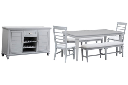 Charleston - Extendable Rectangular Dining Table Set