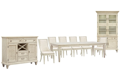 Newport - 9 Piece Extendable Rectangular Dining Table Set