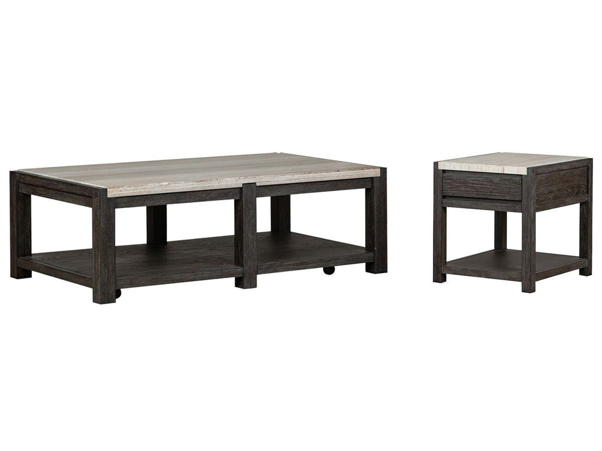 Plum Creek - Rectangular Cocktail Table Set
