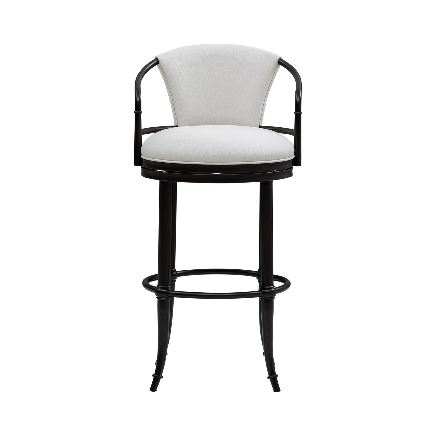 Otis - Upholstered Swivel Bar Height Barstool