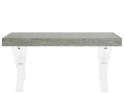 Oasis - Seascape Writing Desk - Gray / White