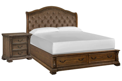 Durango - Upholstered Sleigh Storage Bedroom Set