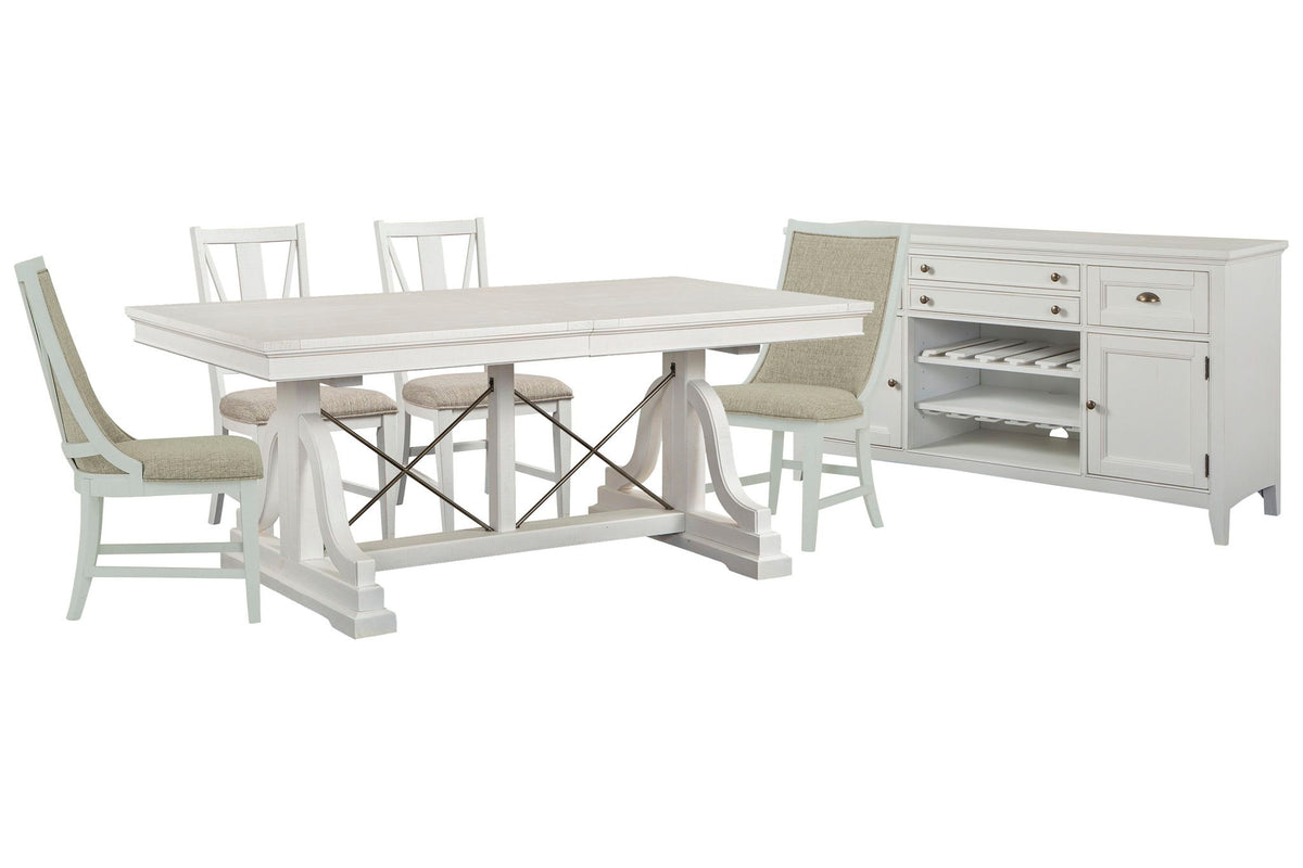 Heron Cove - Extendable Trestle Dining Table Set