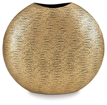 Iansboro - Vase - 11.5" - Antique Gold Finish