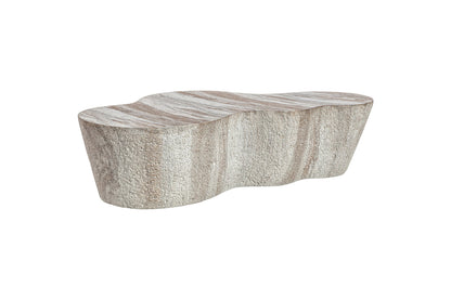 Velora - Indoor Outdoor Coffee Table - Oasis Concrete Finish