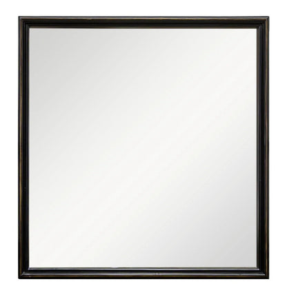 Riley - Mirror - Limousine Black