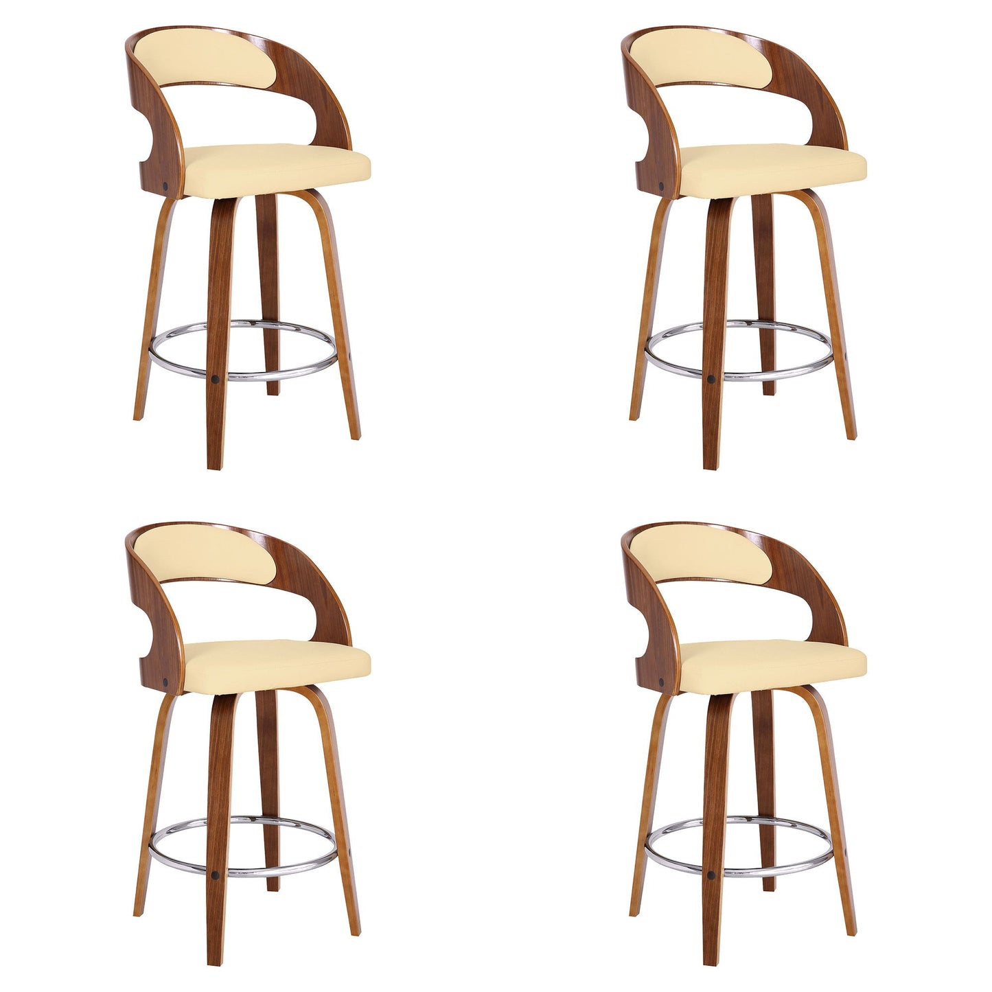 Shelly - 26" Counter Height Swivel Bar Stool