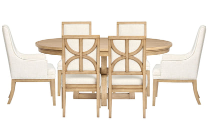 Coventry - Extendable 48" Round Dining Table Set