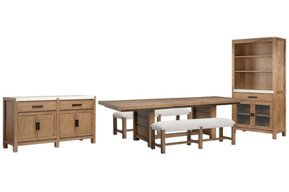 Plum Creek - Trestle Dining Table Set