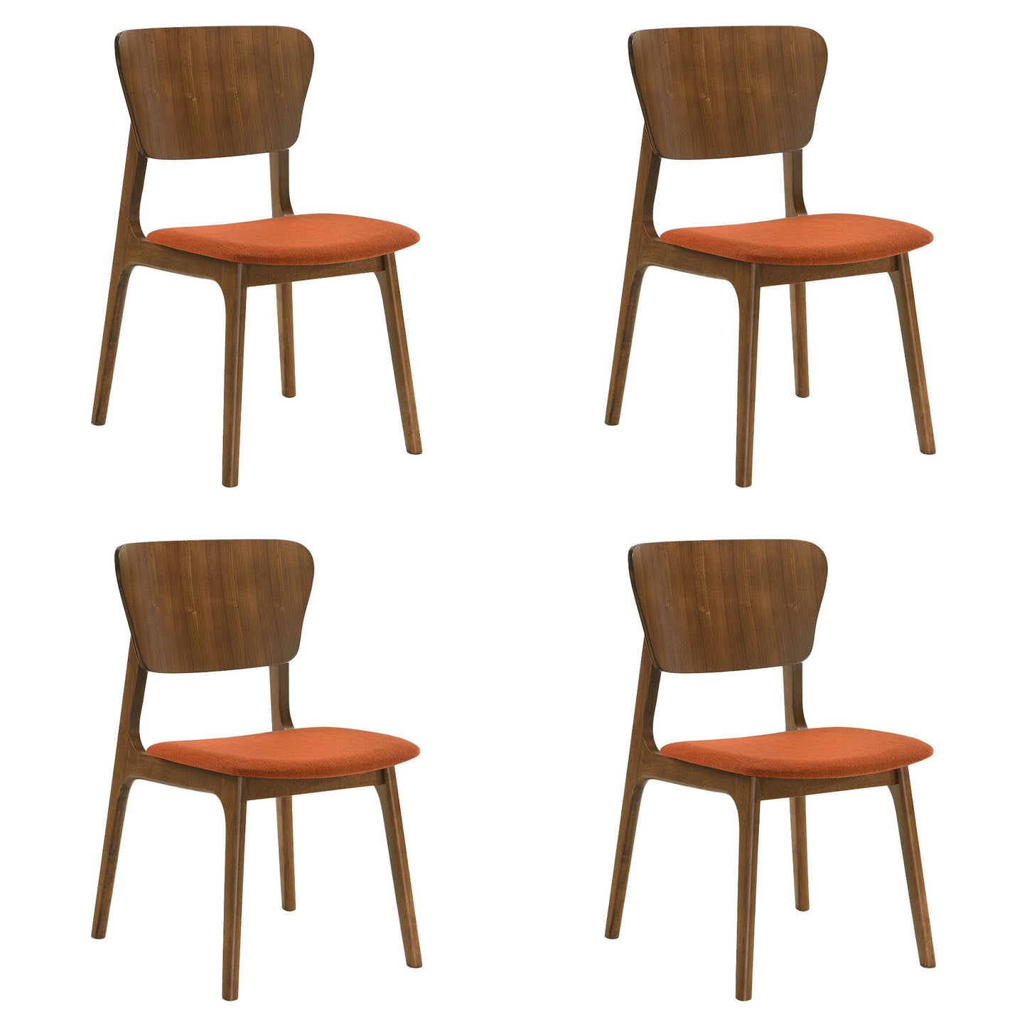 Kalia - Dining Chair With Walnut Frame