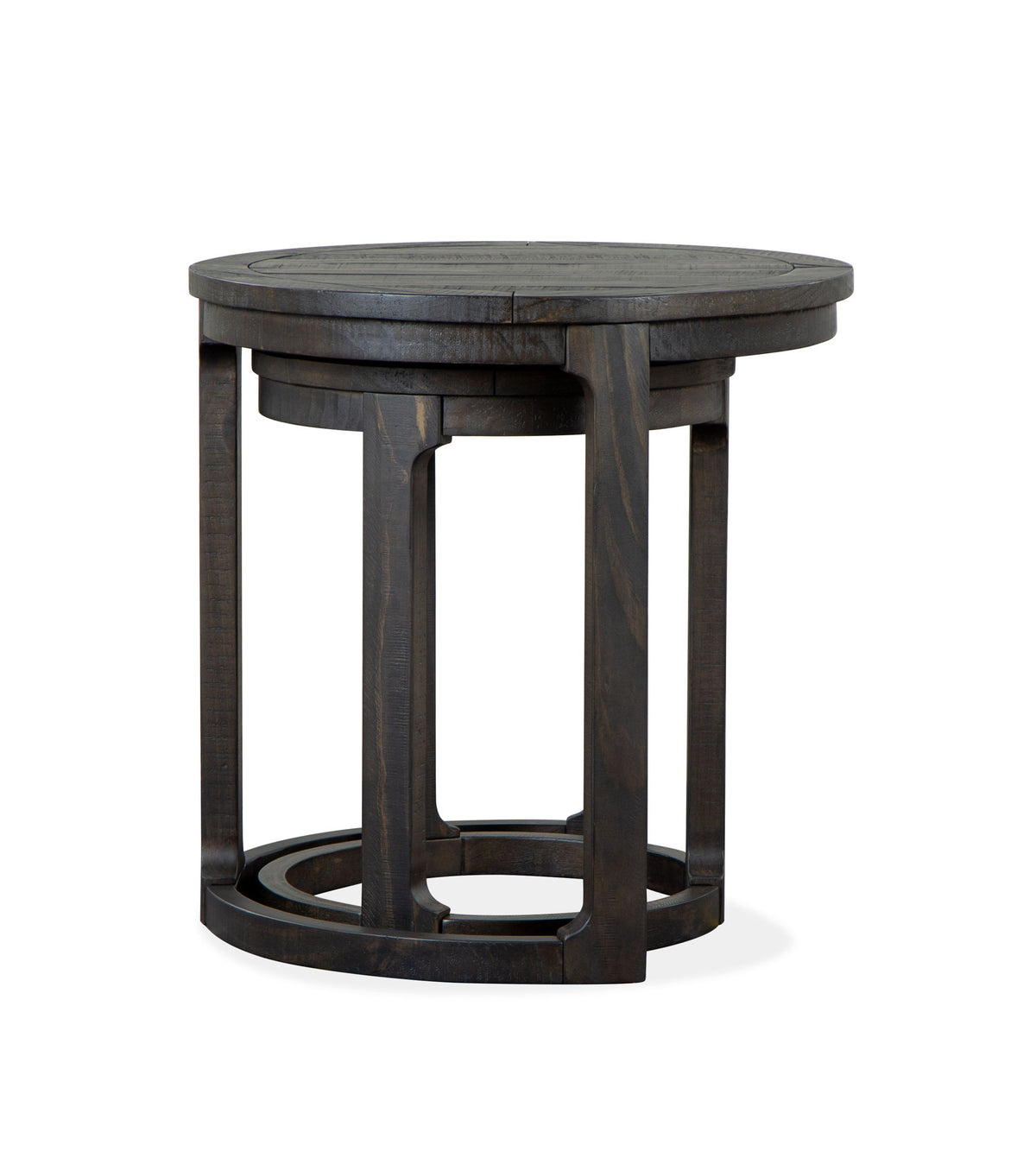 Boswell - Round Nesting (Set of 2) - Peppercorn