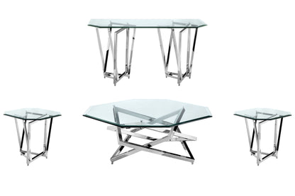 Lenox Square - Octagonal Cocktail Table Set