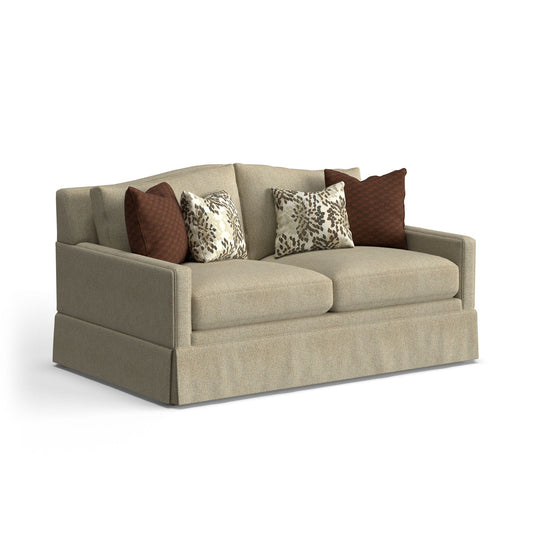 Lottie - Loveseat With Skirt Trim