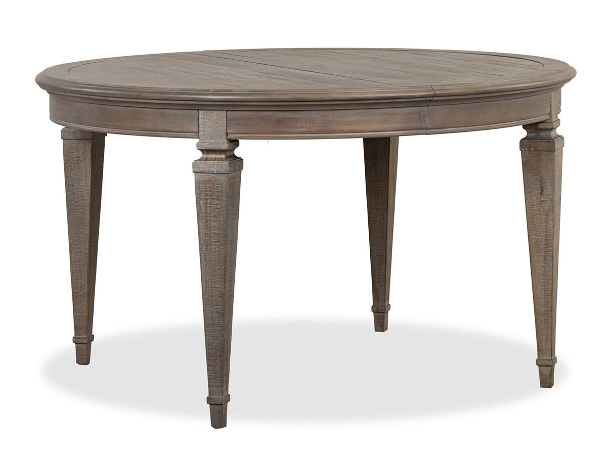 Lancaster - Extendable Round Dining Table Set