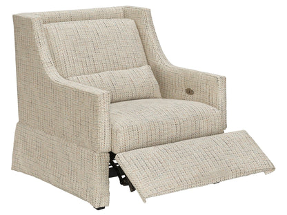 Hudson - Skirted Recliner, Special Order - Beige
