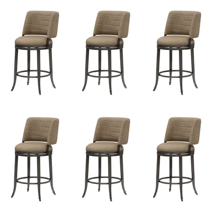 Torres - Upholstered Swivel Counter Height Barstool