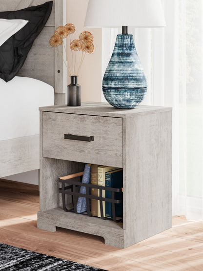 Shawburn - One Drawer Night Stand - Gray