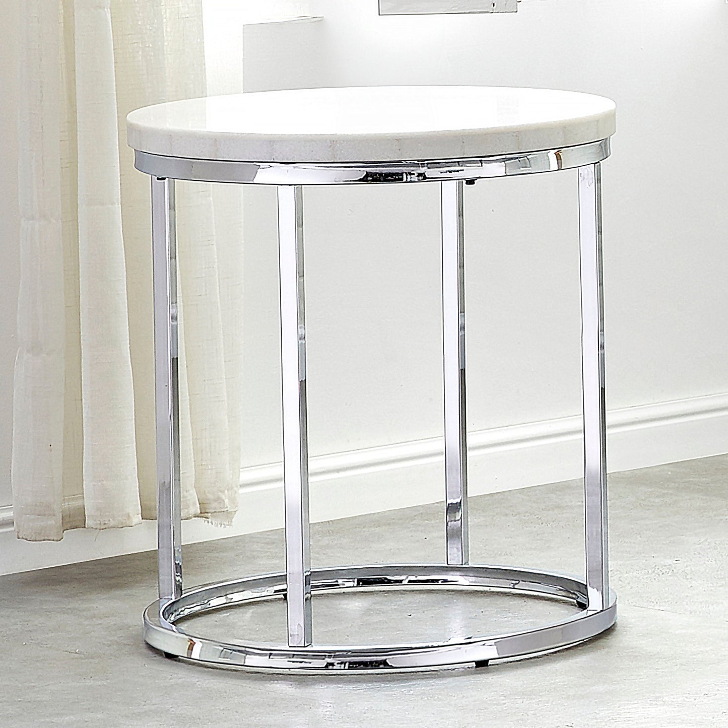 Echo - Marble Top Round Table