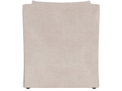 Hudson - Skirted Chair, Special Order - Beige