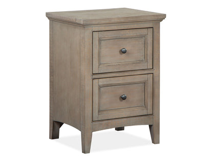 Paxton Place - Small Drawer Nightstand - Dovetail Gray