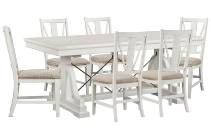 Heron Cove - Extendable Trestle Dining Table Set