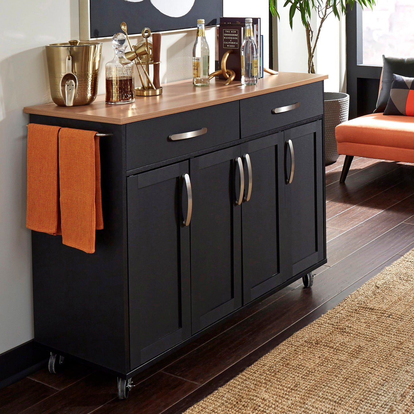 Storage Plus - Traditional - Kitchen Cart
