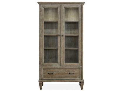 Lancaster - Door Bookcase - Dove Tail Gray